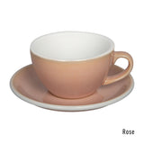 6oz Loveramics Egg Style Cup & Saucer