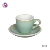 2.7oz Loveramics Egg Style Cup & Saucer