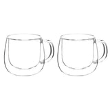 9oz Fresno Double Wall Glass Cups